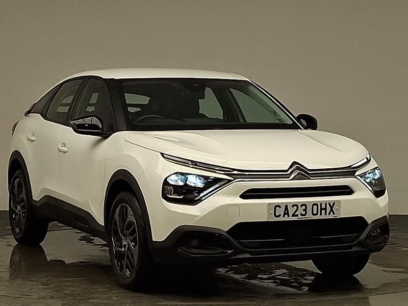 White Used 2023 Citroën C4 PureTech Hatchback | £15,498 (Fair price) - Image 1/4