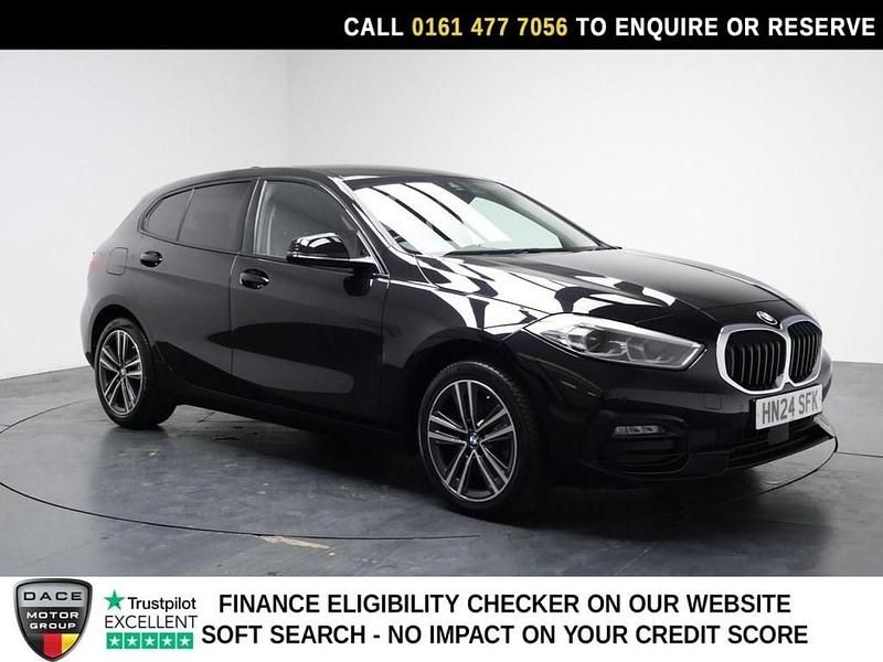 Used BMW 118 Sport Line 136 HP (100 kW) 2024 Black Hatchback