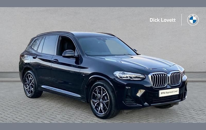 Used BMW X3 M Sport 281 HP (206 kW) 2022 Black SUV