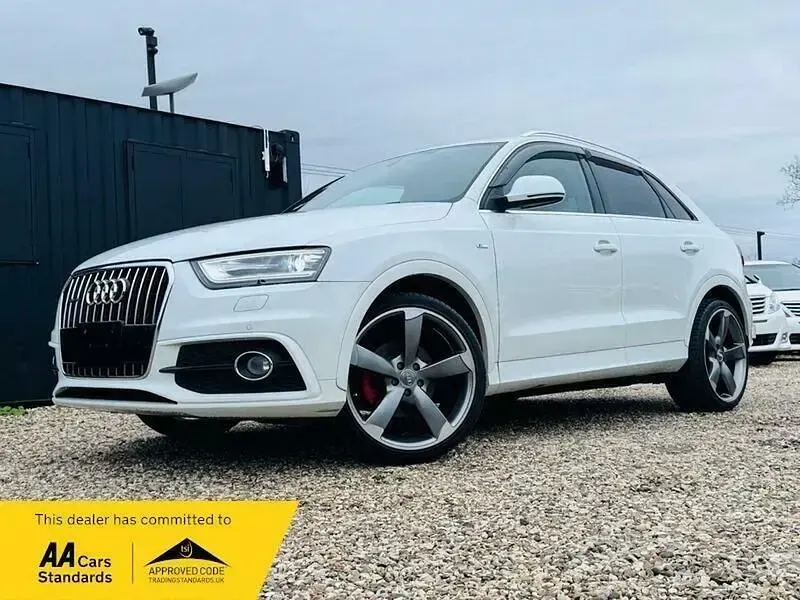 Used Audi Q3 S-Line 180 HP (132 kW) 2013 White SUV