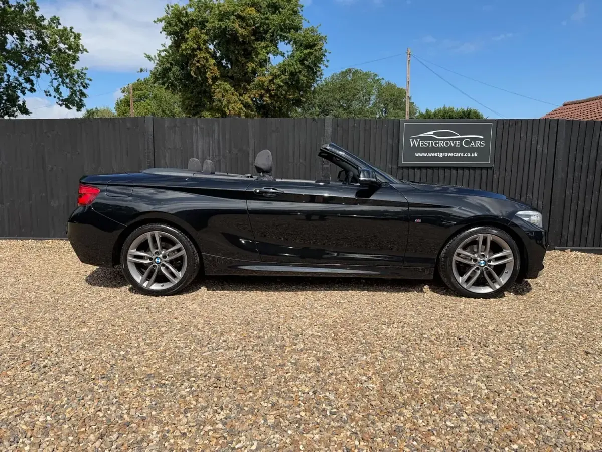 Used BMW 218 M Sport 2018 Black Cabriolet