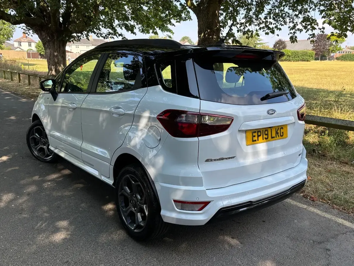 Used Ford Ecosport ST-Line 125 HP (91 kW) 2019 White SUV