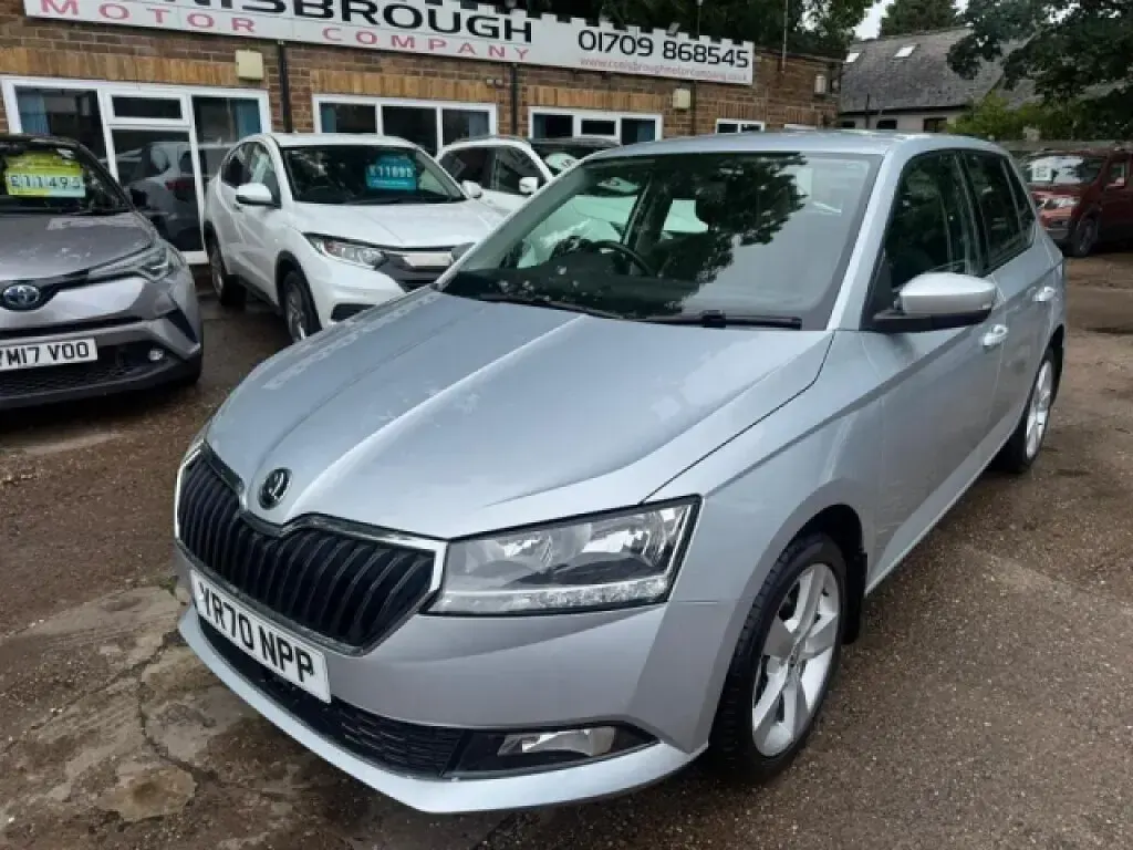 Used Skoda Fabia SE L 95 HP (69 kW) 2020 Silver Hatchback