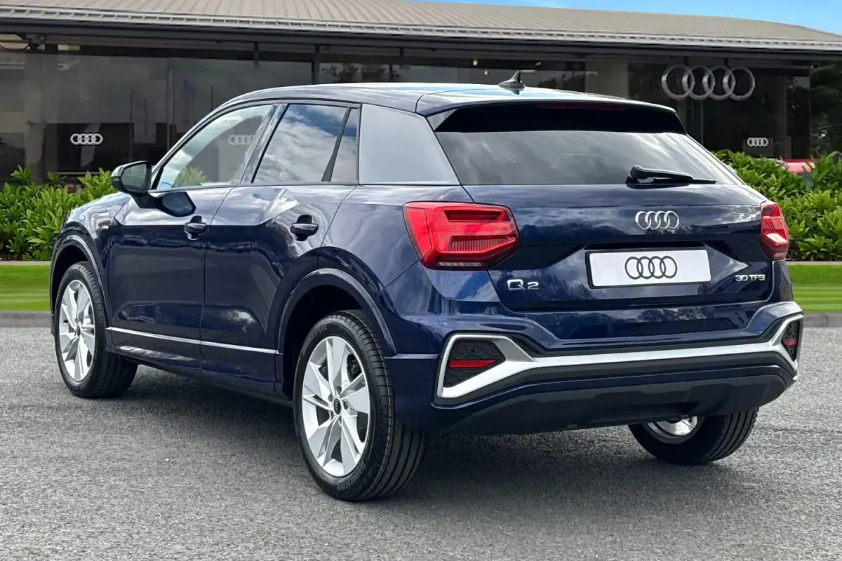 New Audi Q2 S-Line 2026 Blue SUV