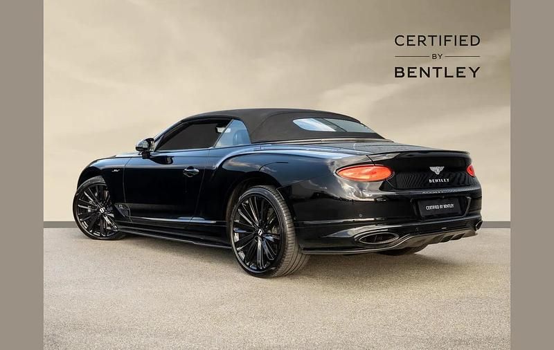 Used Bentley Continental GT Convertible 650 HP (478 kW) 2022 Black Cabriolet