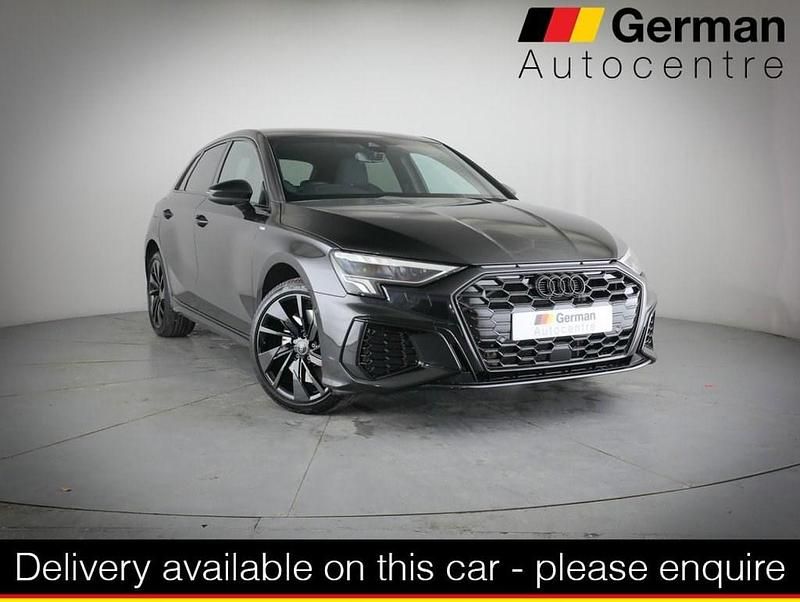Black Used 2024 Audi A3 Sportback e-tron S-Line Hatchback | £26,350 (A bit pricey) - Image 1/3