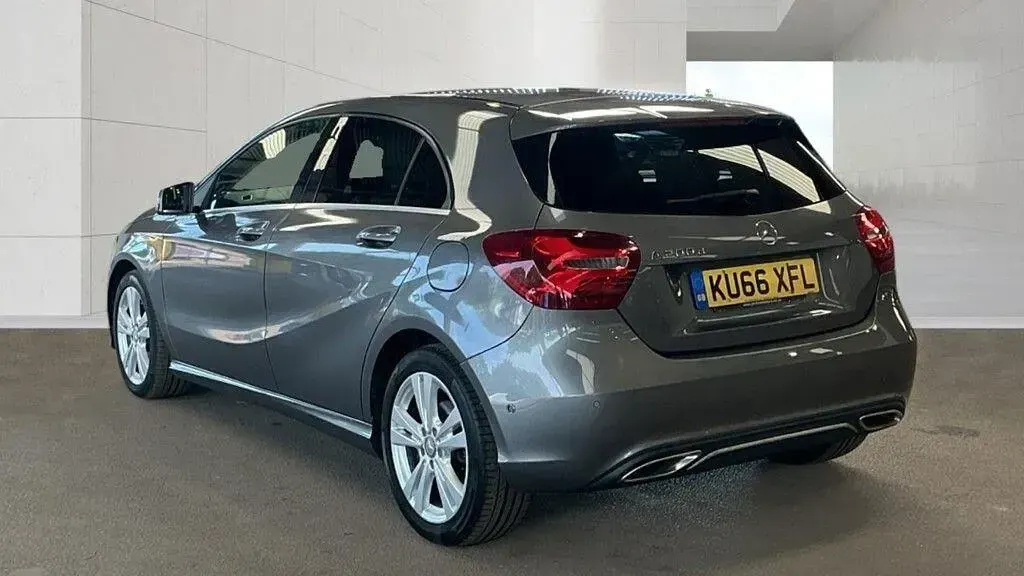 Used Mercedes A200 Premium 136 HP (100 kW) 2016 Grey Hatchback
