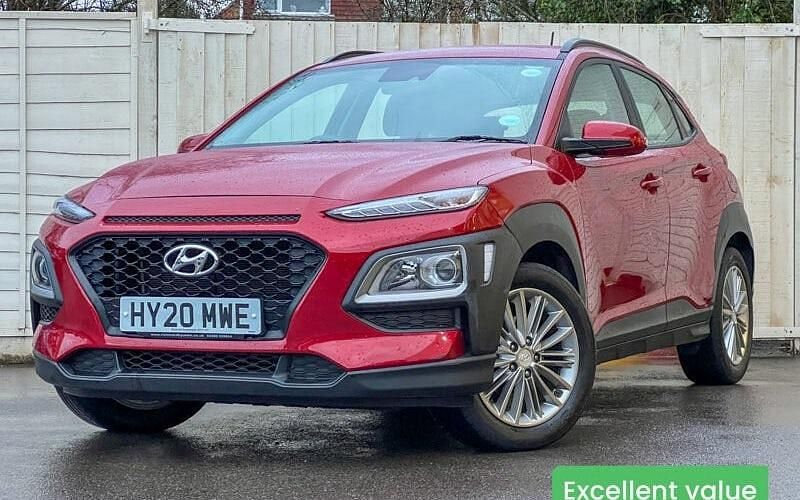 Red Used 2020 Hyundai Kona SE SUV | £11,490 (Good price) - Image 1/4