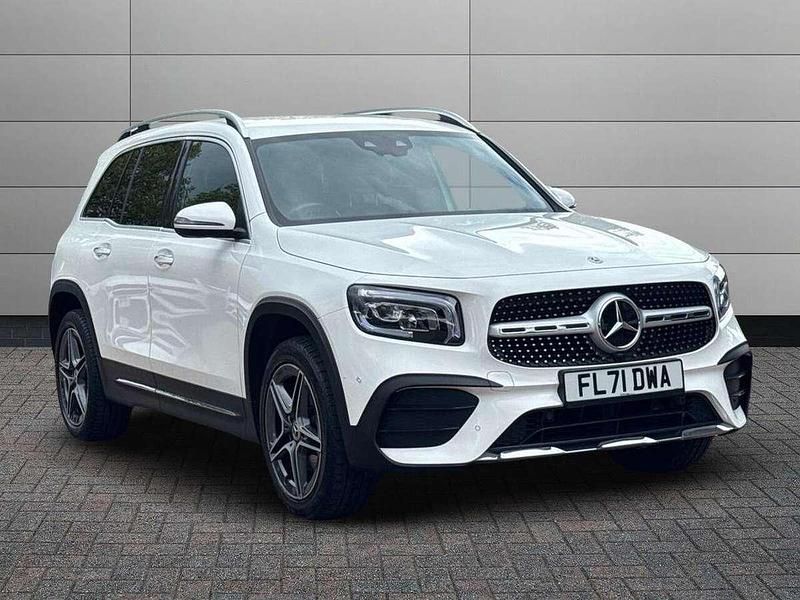 White Used 2021 Mercedes GLB200 AMG Line Premium SUV | £20,795 (Fair price) - Image 1/4