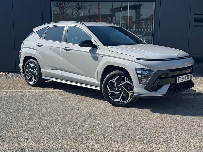 Grey Used 2024 Hyundai Kona N Line SUV | £20,995 (Fair price) - Image 1/4