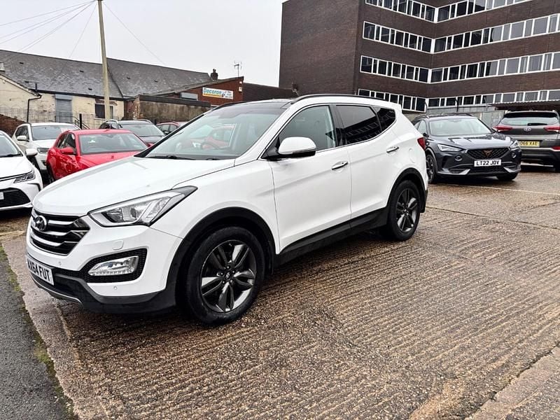 Used Hyundai Santa Fe Premium SE 2015 White SUV