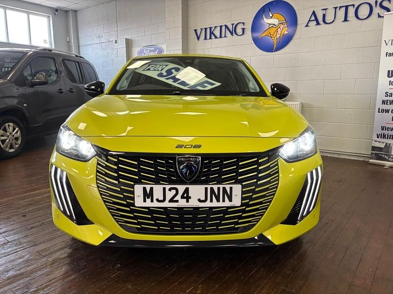 Used Peugeot 208 Allure 2024 Yellow Hatchback
