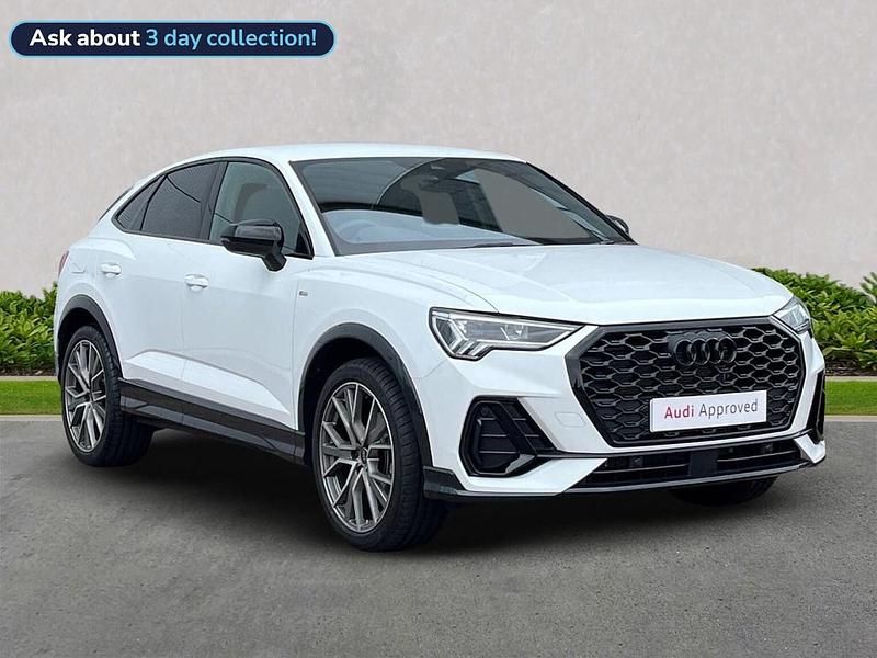 White Used 2025 Audi Q3 Black Edition SUV | £37,086 (Fair price) - Image 1/4