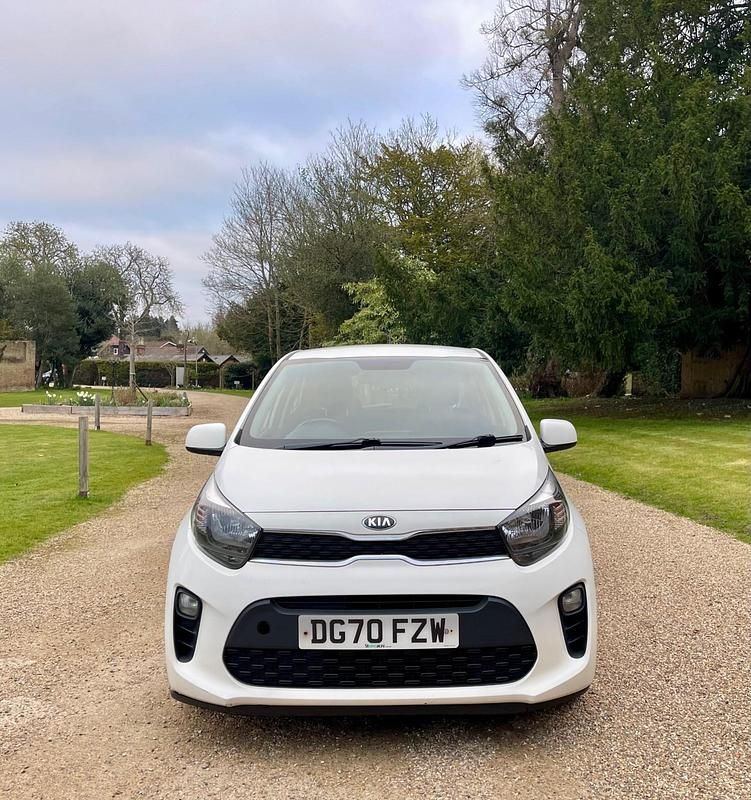 Used Kia Picanto 66 HP (48 kW) 2020 White Hatchback