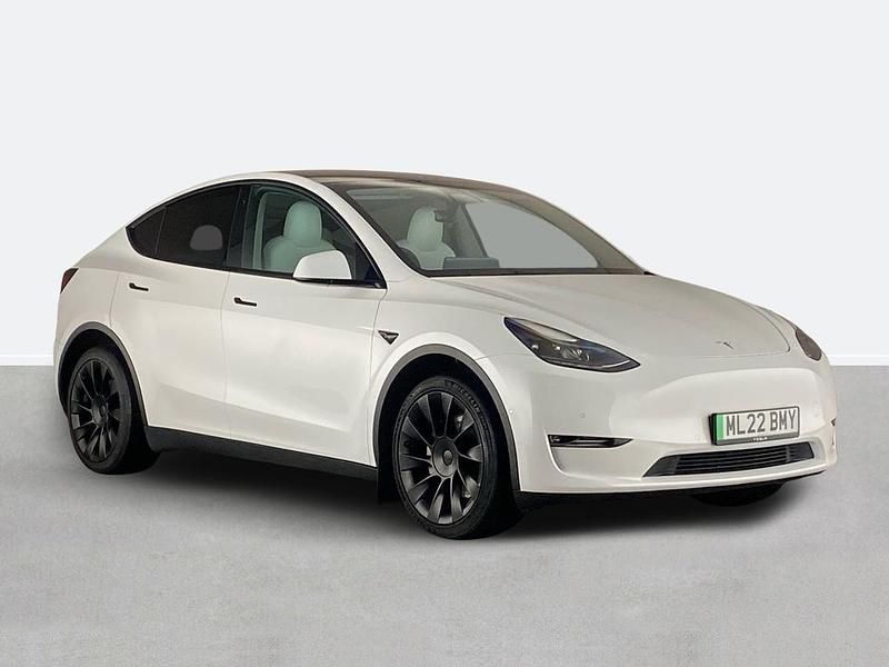 White Used 2022 Tesla Model Y Long Range AWD SUV | £23,495 (Fair price) - Image 1/4