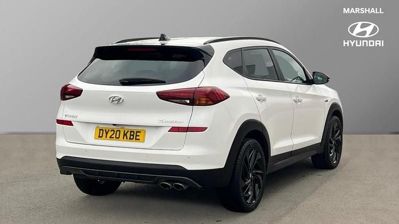 Used Hyundai Tucson N Line 136 HP (100 kW) 2020 White SUV