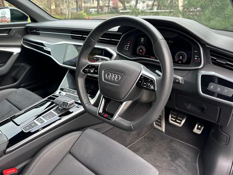 Used Audi A6 Black Edition 2023 White Estate