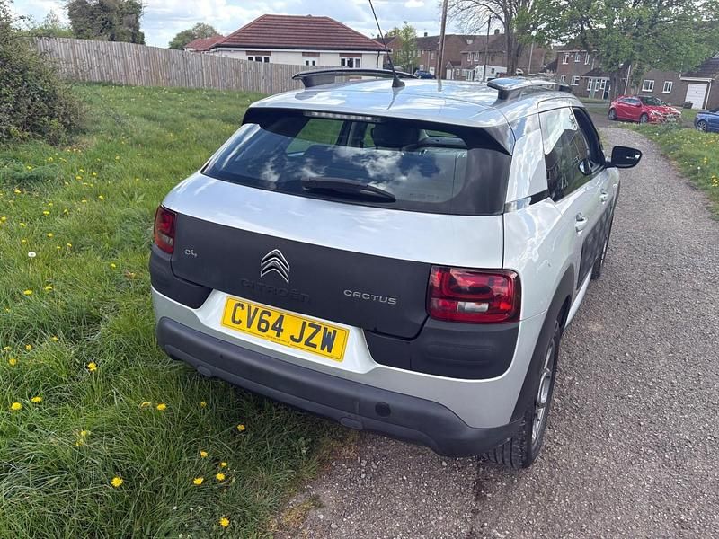 Used Citroën C4 Cactus Feel 82 HP (60 kW) 2014 Silver Hatchback