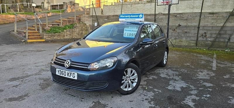Used VW Golf VI SE 2010 Blue Hatchback