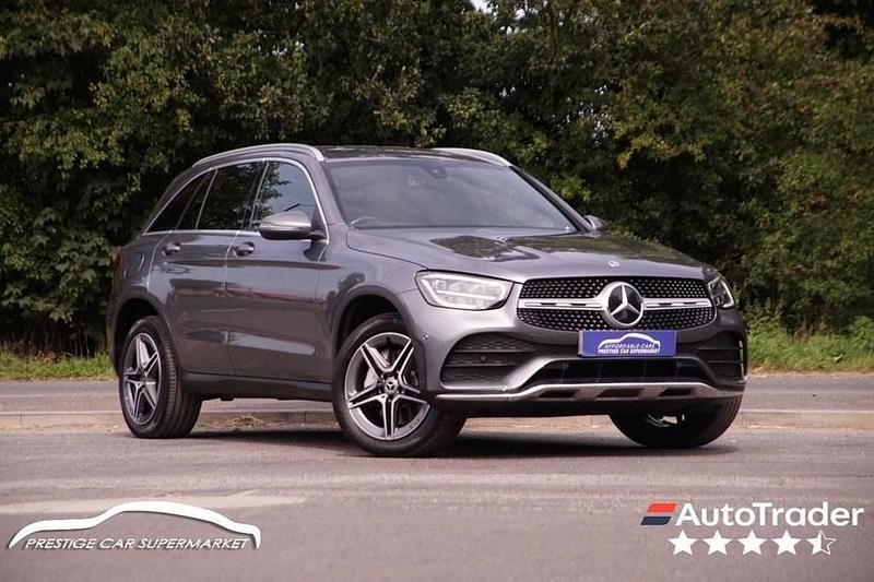 Grey Used 2022 Mercedes GLC300e AMG line Estate | £25,499 (Super price) - Image 1/4
