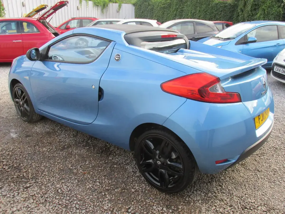 Used Renault Wind GT-Line 101 HP (74 kW) 2011 Blue Cabriolet