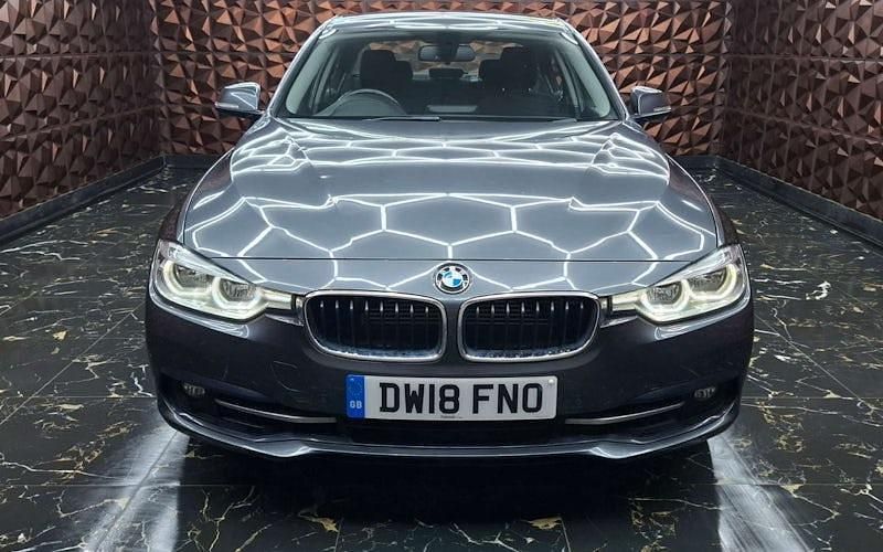 Used BMW 330e Sport Line 252 HP (185 kW) 2018 Grey Sedan