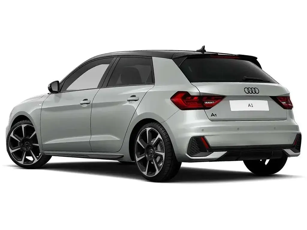 New Audi A1 Sportback Black Edition 2026 Silver Hatchback