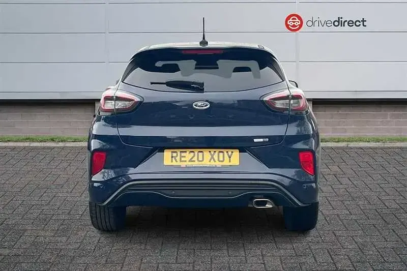 Begagnad Ford Puma ST-Line 2020 Blå SUV