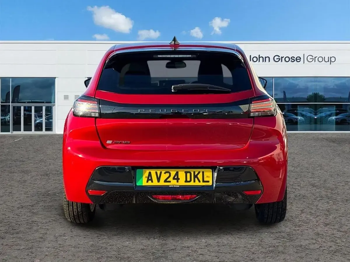 Used Peugeot e-208 Allure 100 kW (136 HP) 2024 Red Hatchback