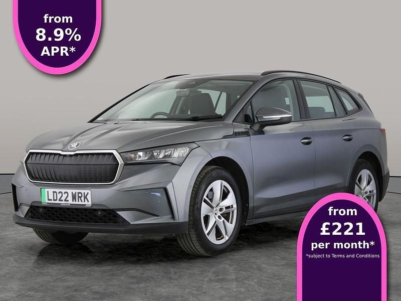 Grey Used 2022 Skoda Enyaq iV ecoSuite SUV | £16,030 (Fair price) - Image 1/3