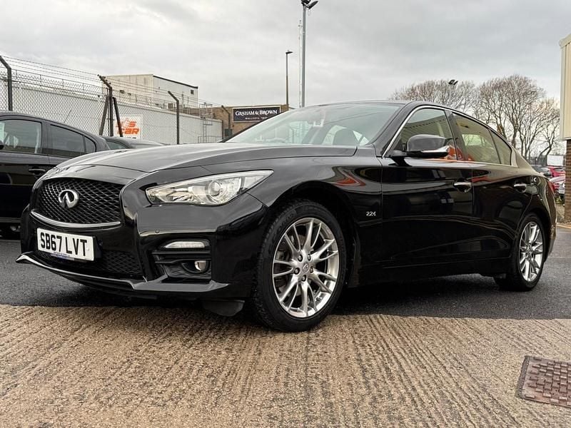 Used Infiniti Q50 Sport Tech 170 HP (125 kW) 2018 Black Sedan
