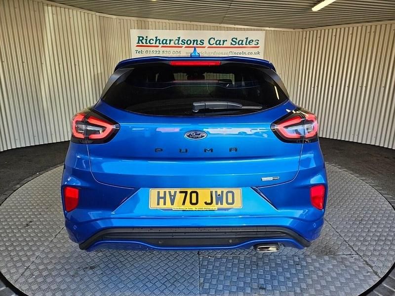Used Ford Puma ST-Line X 125 HP (91 kW) 2020 Blue SUV