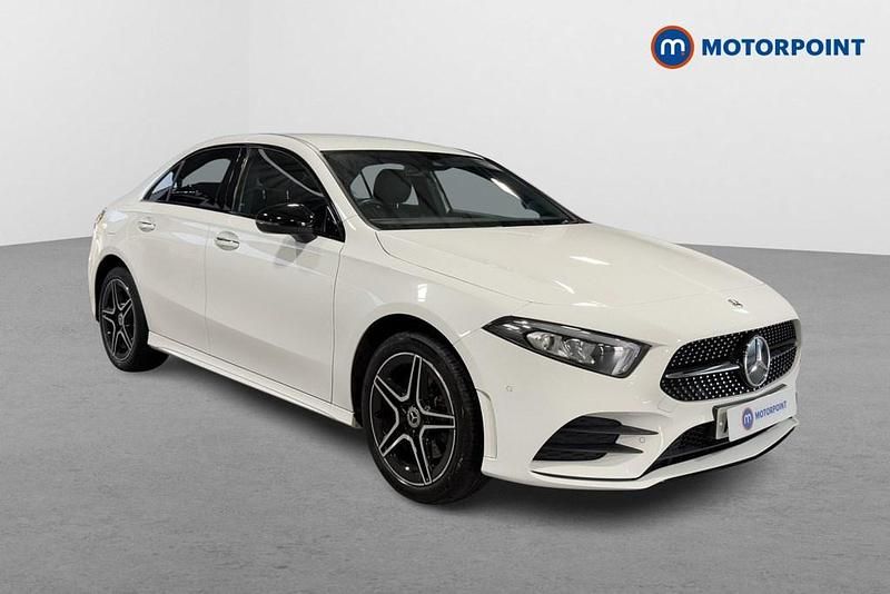 White Used 2022 Mercedes A250 AMG Line Premium Sedan | £21,099 (A bit pricey) - Image 1/4