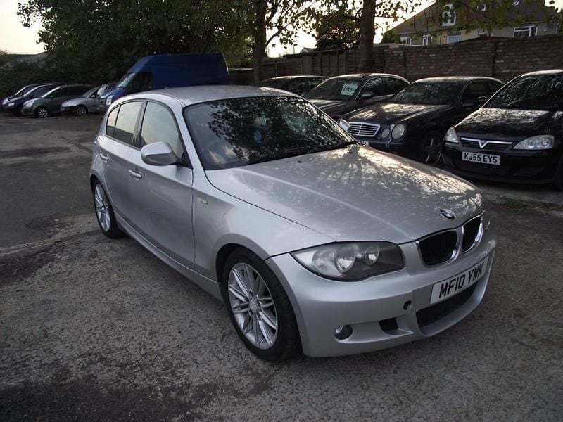 Used BMW 116 M Sport 122 HP (89 kW) 2010 Silver Hatchback