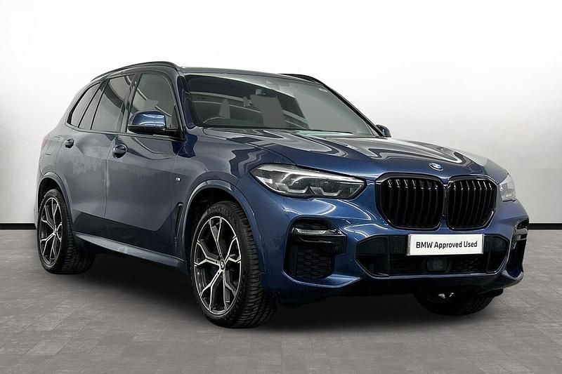Used BMW X5 M Sport 282 HP (207 kW) 2022 Blue SUV