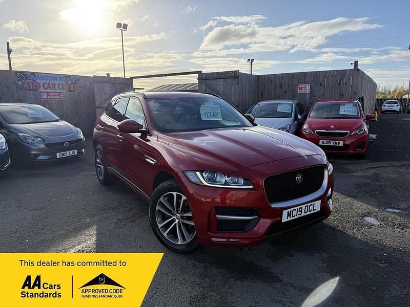 Used Jaguar F-Pace R-Sport 180 HP (132 kW) 2019 Red SUV