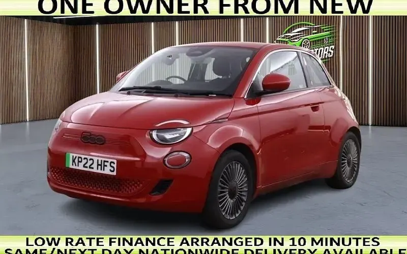 Used Fiat 500e Red 86 kW (118 HP) 2026 Hatchback