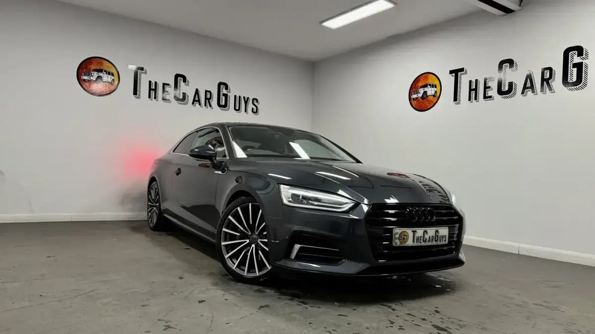 Second-hand Audi A5 Sport 190 CP (139 kW) 2017 Gri Coupe