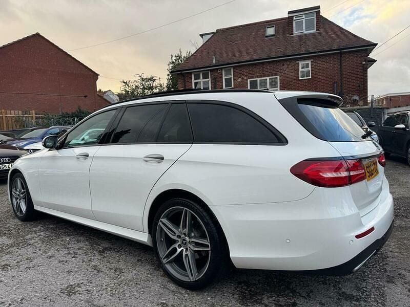 Used Mercedes E220 AMG Line Premium 2017 White Estate