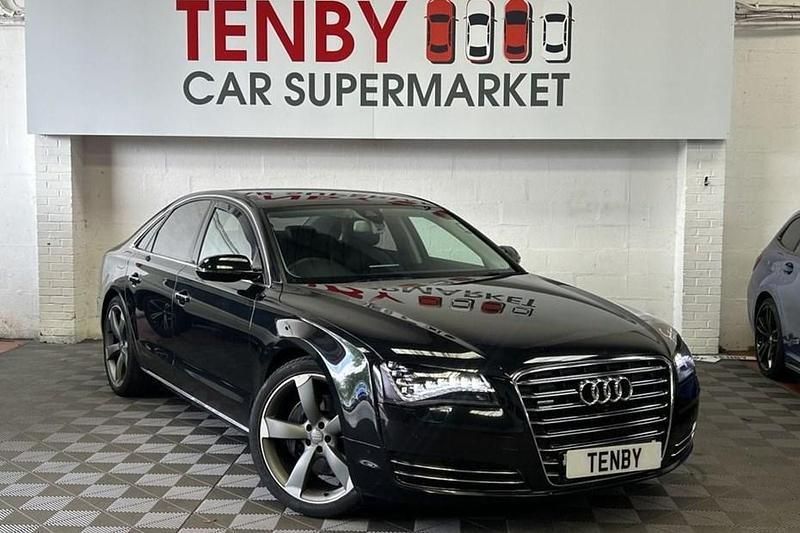 Black Used 2013 Audi A8 Sport Sedan | £9,995 (Fair price) - Image 1/1