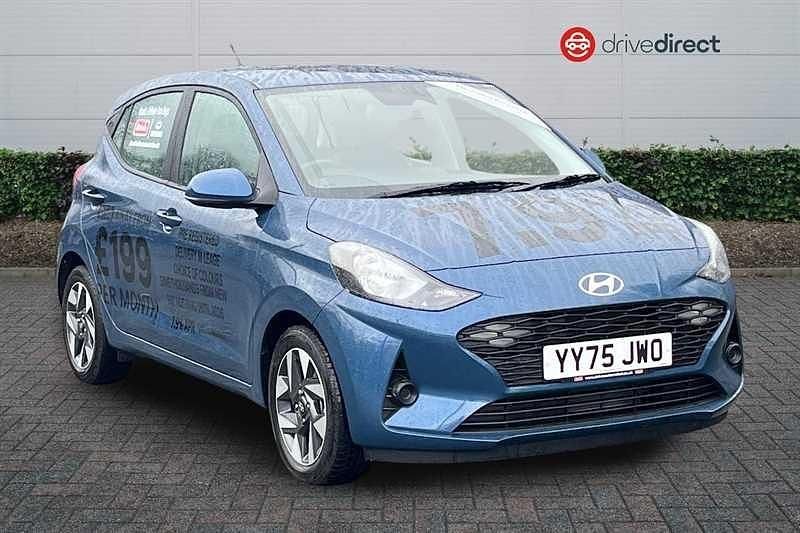 Used Hyundai i10 Advanced 63 HP (46 kW) 2025 Pearl  vibrant blue Hatchback