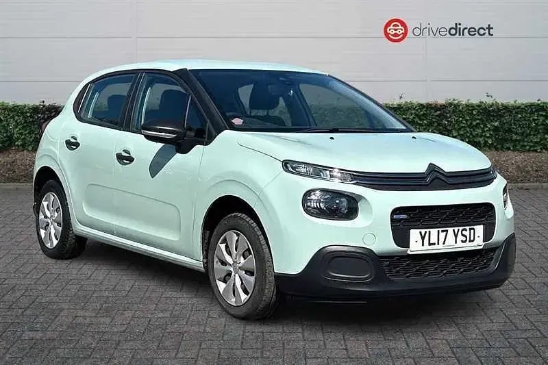 Begagnad Citroën C3 PureTech 110 HK (80 kW) 2017 Grön Halvkombi