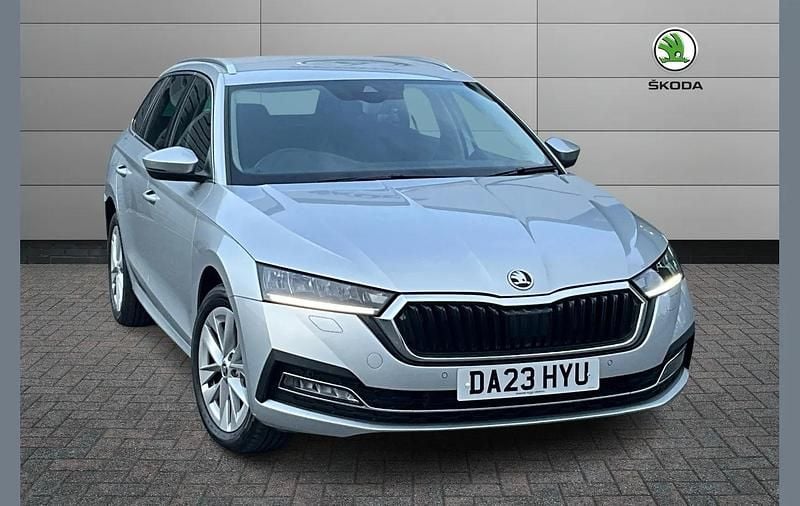 Silver Used 2023 Skoda Octavia SE L Estate | £20,599 (Good price) - Image 1/4