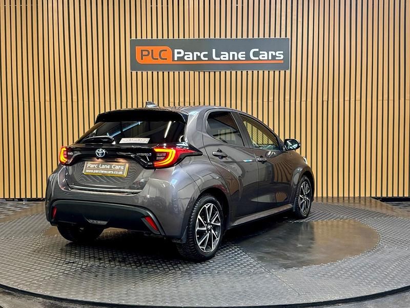 Used Toyota Yaris Hybrid Design 2021 Grey Hatchback