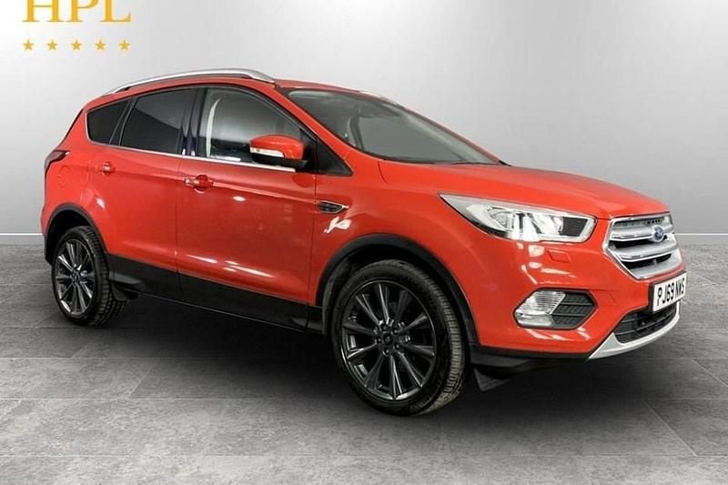 Used Ford Kuga Titanium X 120 HP (88 kW) 2019 Red SUV