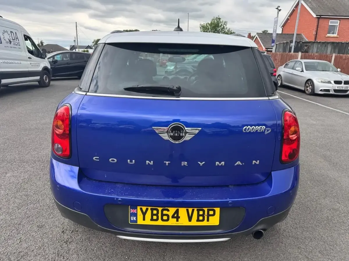 Used Mini Cooper D Countryman 112 HP (82 kW) 2014 Blue SUV