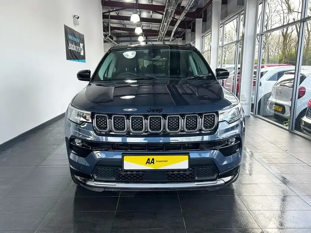 Usado Jeep Compass 130 CV (95 kW) 2023 Azul SUV