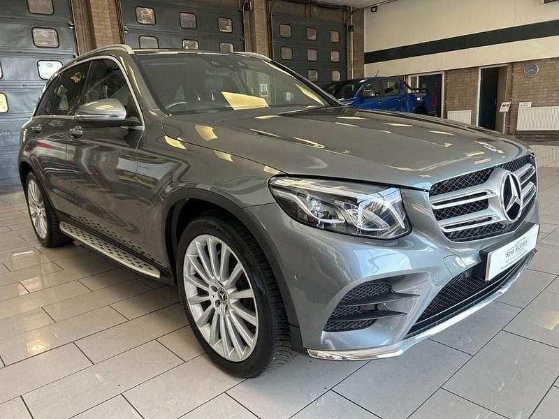 Grey Used 2017 Mercedes GLC220 AMG line SUV | £19,990 (A bit pricey) - Image 1/4
