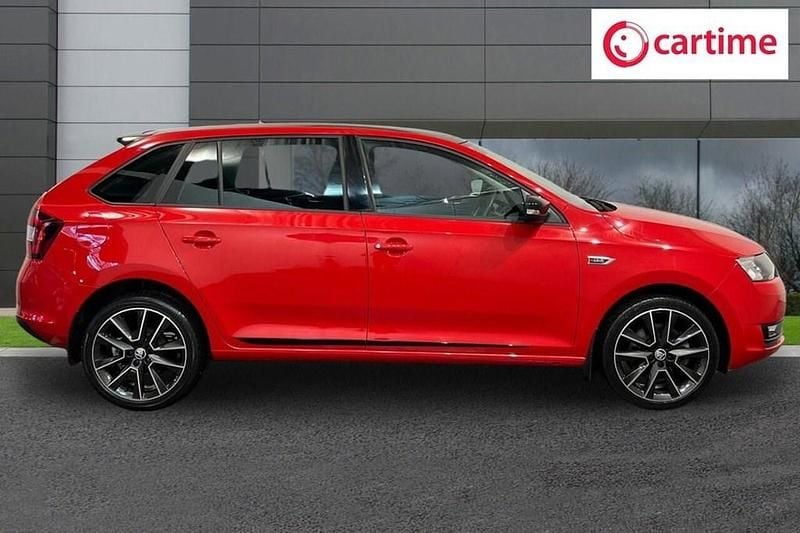 Used Skoda Rapid Sport 110 HP (80 kW) 2019 Red Hatchback