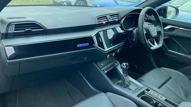 Used Audi Q3 Black Edition 150 HP (110 kW) 2025 Blue SUV